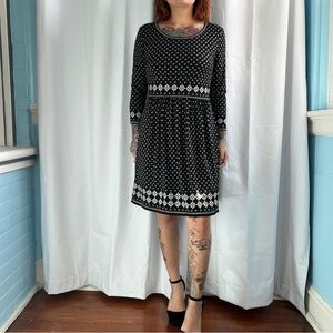 max studio long sleeve business dress size small